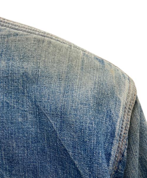 ELK BRAND（エルク ブランド）ELK BRAND (エルク ブランド) 40s~50s台 裏地ブランケットカバーオール インディゴ サイズ:不明の古着・服飾アイテム