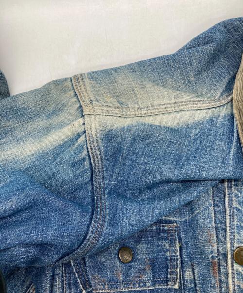 ELK BRAND（エルク ブランド）ELK BRAND (エルク ブランド) 40s~50s台 裏地ブランケットカバーオール インディゴ サイズ:不明の古着・服飾アイテム