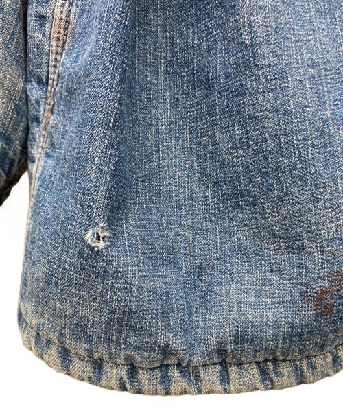 ELK BRAND（エルク ブランド）ELK BRAND (エルク ブランド) 40s~50s台 裏地ブランケットカバーオール インディゴ サイズ:不明の古着・服飾アイテム