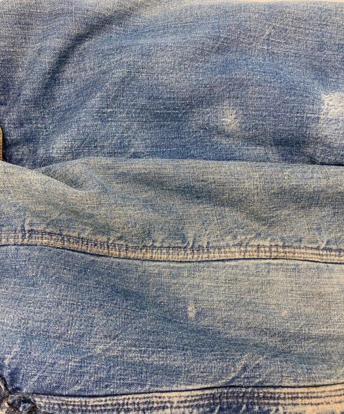 ELK BRAND（エルク ブランド）ELK BRAND (エルク ブランド) 40s~50s台 裏地ブランケットカバーオール インディゴ サイズ:不明の古着・服飾アイテム