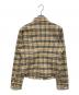 BURBERRY BLUE LABEL (バーバリー ブルー レーベル) ノバチェックジップシャツ ベージュ サイズ:38：12000円