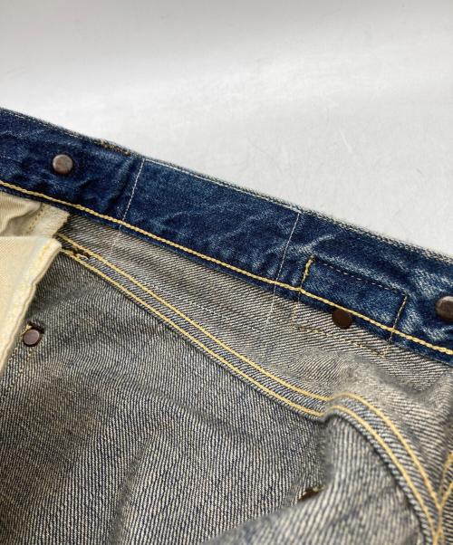 SAINT MICHAEL（セントマイケル）SAINT MICHAEL (セントマイケル) BB DENIM PNT / 5PKTS DAMAGE / BLUE インディゴ サイズ:Lの古着・服飾アイテム