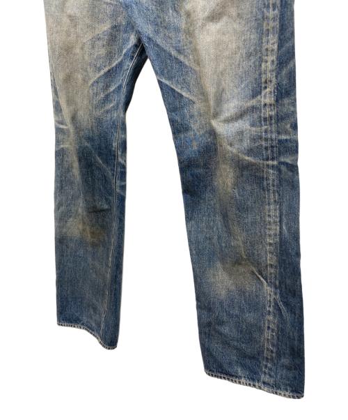 SAINT MICHAEL（セントマイケル）SAINT MICHAEL (セントマイケル) BB DENIM PNT / 5PKTS DAMAGE / BLUE インディゴ サイズ:Lの古着・服飾アイテム