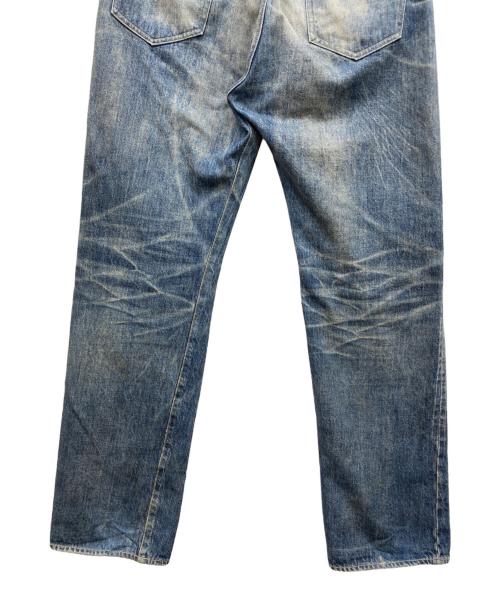 SAINT MICHAEL（セントマイケル）SAINT MICHAEL (セントマイケル) BB DENIM PNT / 5PKTS DAMAGE / BLUE インディゴ サイズ:Lの古着・服飾アイテム