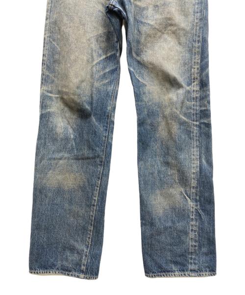 SAINT MICHAEL（セントマイケル）SAINT MICHAEL (セントマイケル) BB DENIM PNT / 5PKTS DAMAGE / BLUE インディゴ サイズ:Lの古着・服飾アイテム