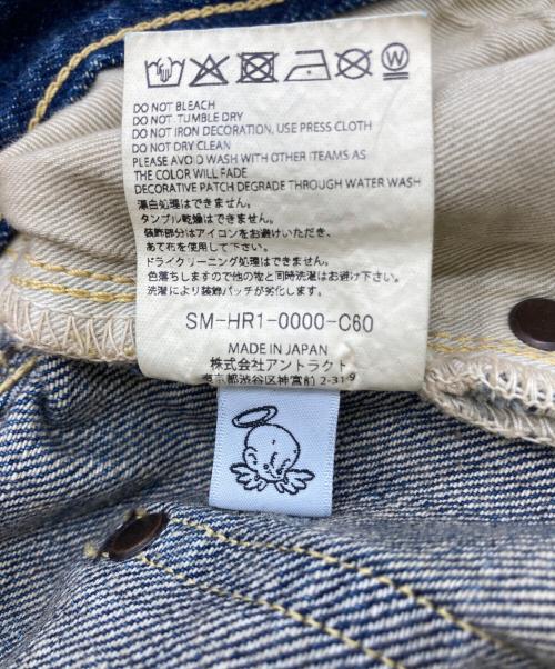 SAINT MICHAEL（セントマイケル）SAINT MICHAEL (セントマイケル) BB DENIM PNT / 5PKTS DAMAGE / BLUE インディゴ サイズ:Lの古着・服飾アイテム