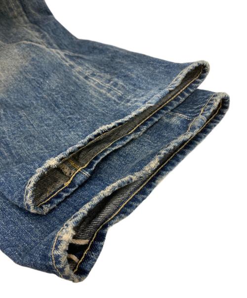 SAINT MICHAEL（セントマイケル）SAINT MICHAEL (セントマイケル) BB DENIM PNT / 5PKTS DAMAGE / BLUE インディゴ サイズ:Lの古着・服飾アイテム
