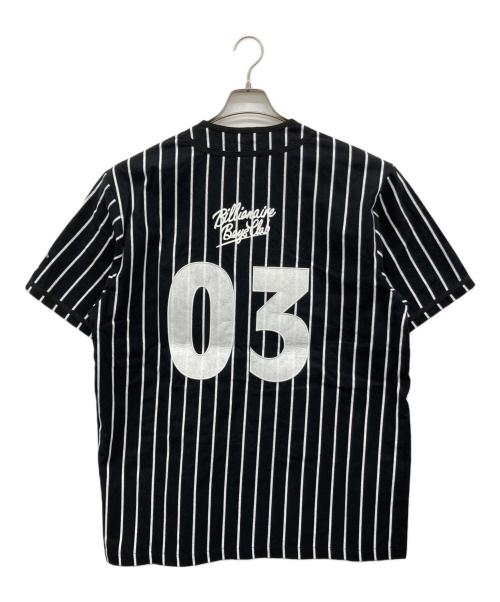 BILLIONAIRE BOYS CLUB（ビリオネアボーイズクラブ）BILLIONAIRE BOYS CLUB (ビリオネアボーイズクラブ) ベースボールシャツ ブラック サイズ:XLの古着・服飾アイテム