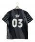 BILLIONAIRE BOYS CLUB (ビリオネアボーイズクラブ) Baseball Shirt ブラック サイズ:M：15000円