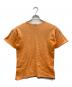 USED (ユーズド) ダブルフェイスTシャツ オレンジ サイズ:不明：10000円