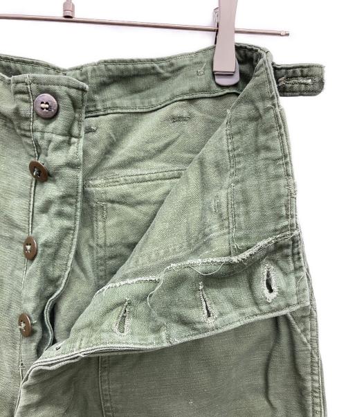 USED（ユーズド）USED (ユーズド) ベイカーパンツ オリーブ サイズ:w70cmの古着・服飾アイテム