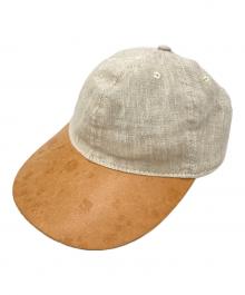 ALEX CRANE（アレックス・クレーン）の古着「Sun Baseball Cap」｜アイボリー