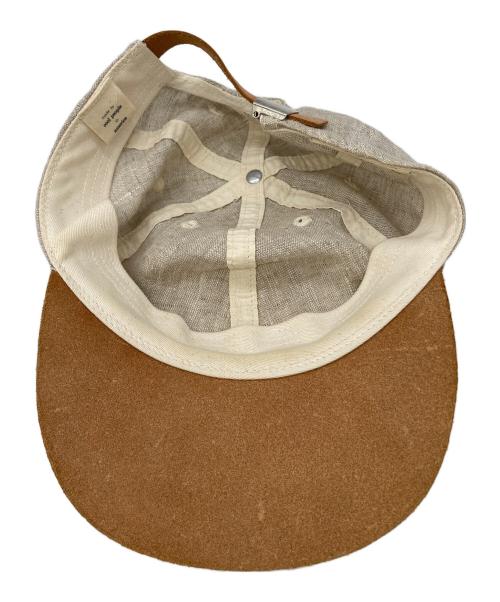 ALEX CRANE（アレックス・クレーン）ALEX CRANE (アレックス・クレーン) Sun Baseball Cap アイボリーの古着・服飾アイテム