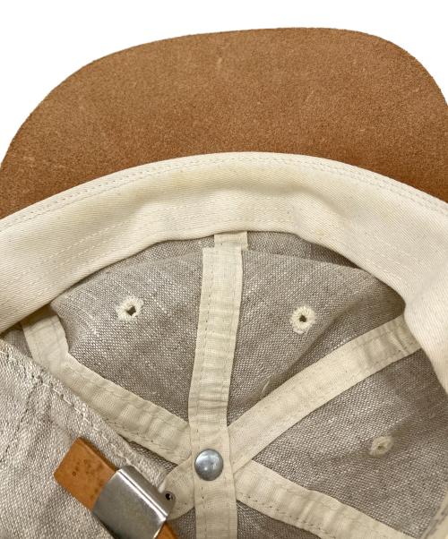 ALEX CRANE（アレックス・クレーン）ALEX CRANE (アレックス・クレーン) Sun Baseball Cap アイボリーの古着・服飾アイテム
