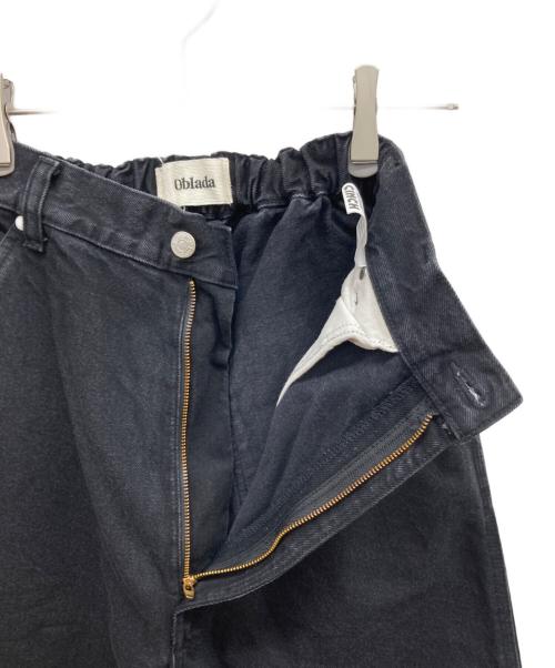 Oblada（オブラダ）oblada (オブラダ) SKATER JEANS ブラック サイズ:XSの古着・服飾アイテム
