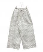 eunoiaユノイア）の古着「seersucker stripe pants」｜ホワイト