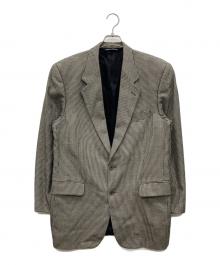 SaksFifthAvenue×LORO PIANA（サックスフィフスアヴェニュ×ロロピアーナ）の古着「2Bテーラードジャケット」｜ブラック×ホワイト