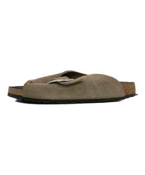 BIRKENSTOCK（ビルケンシュトック）BIRKENSTOCK (ビルケンシュトック) AROSA ビッグバックル サンダル カーキ サイズ:39の古着・服飾アイテム