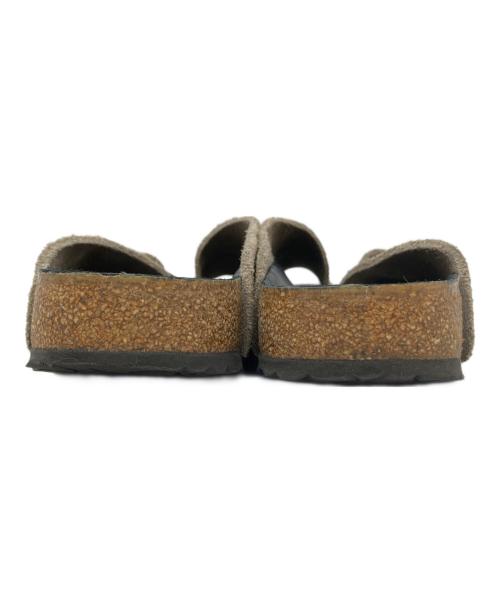 BIRKENSTOCK（ビルケンシュトック）BIRKENSTOCK (ビルケンシュトック) AROSA ビッグバックル サンダル カーキ サイズ:39の古着・服飾アイテム