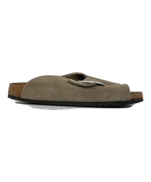 BIRKENSTOCK（ビルケンシュトック）BIRKENSTOCK (ビルケンシュトック) AROSA ビッグバックル サンダル カーキ サイズ:39の古着・服飾アイテム