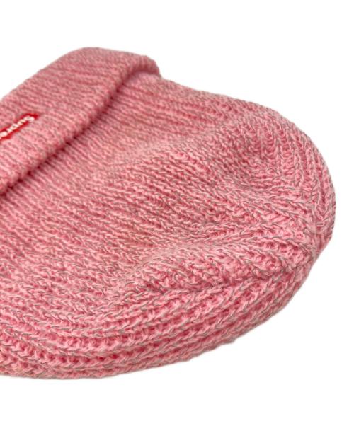 SUPREME（シュプリーム）Supreme (シュプリーム) Reflective Loose Gauge Beanie ピンクの古着・服飾アイテム