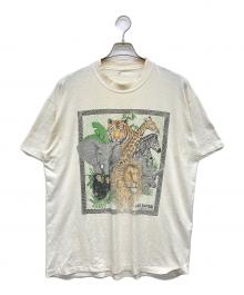 USED（ユーズド）の古着「80s アニマルTシャツ」｜ベージュ