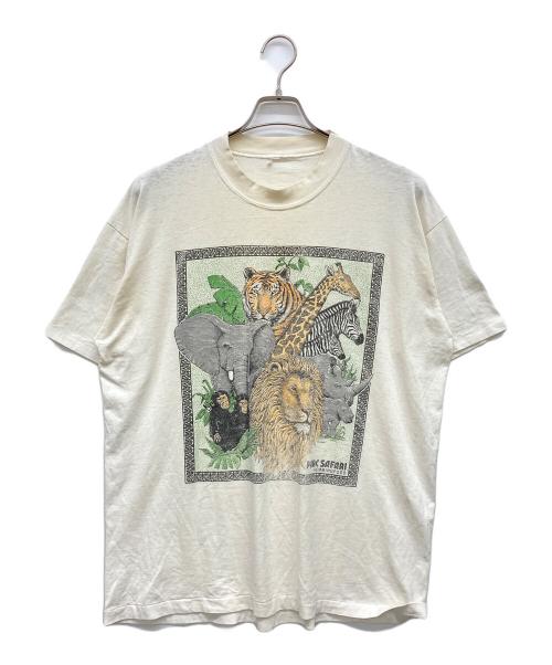 USED（ユーズド）USED (ユーズド) 80s アニマルTシャツ ベージュ サイズ:不明の古着・服飾アイテム