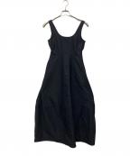 H BEAUTY&YOUTHエイチ ビューティー&ユース）の古着「NYLON KARSEY TANK DRESS」｜ブラック