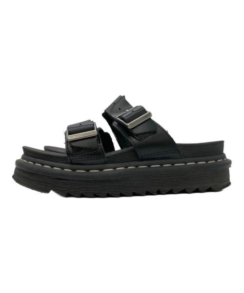 Dr.Martens（ドクターマーチン）Dr.Martens (ドクターマーチン) レザーサンダル MYLES ブラック サイズ:3UKの古着・服飾アイテム