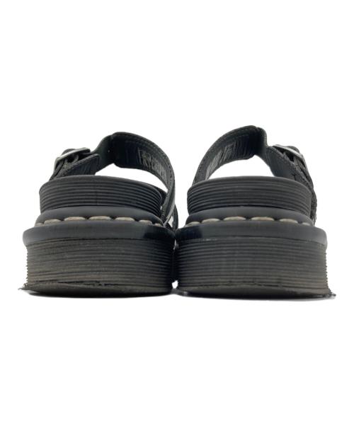 Dr.Martens（ドクターマーチン）Dr.Martens (ドクターマーチン) レザーサンダル MYLES ブラック サイズ:3UKの古着・服飾アイテム