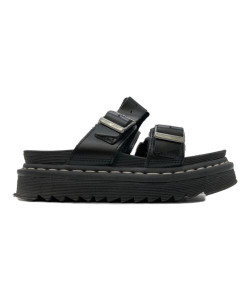 Dr.Martens（ドクターマーチン）Dr.Martens (ドクターマーチン) レザーサンダル MYLES ブラック サイズ:3UKの古着・服飾アイテム