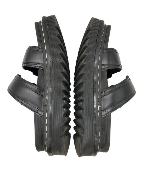 Dr.Martens（ドクターマーチン）Dr.Martens (ドクターマーチン) レザーサンダル MYLES ブラック サイズ:3UKの古着・服飾アイテム
