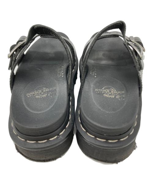 Dr.Martens（ドクターマーチン）Dr.Martens (ドクターマーチン) レザーサンダル MYLES ブラック サイズ:3UKの古着・服飾アイテム