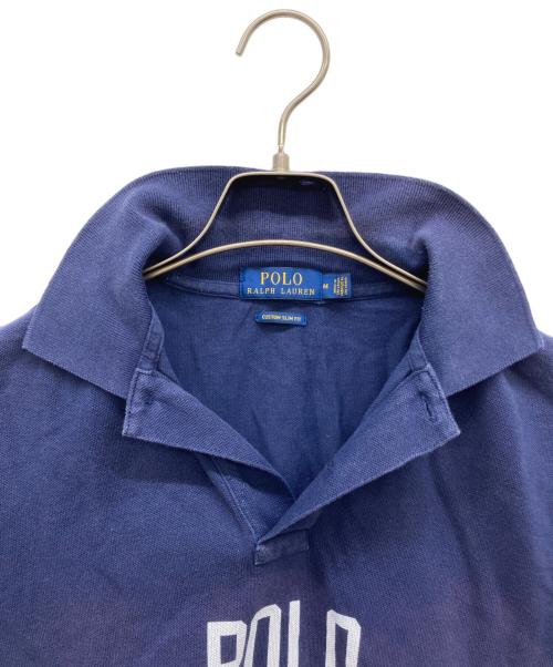 POLO RALPH LAUREN（ポロ・ラルフローレン）POLO RALPH LAUREN (ポロ・ラルフローレン) ポロベアポロシャツ ネイビー サイズ:Mの古着・服飾アイテム