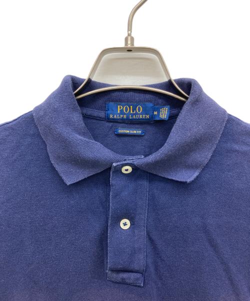 POLO RALPH LAUREN（ポロ・ラルフローレン）POLO RALPH LAUREN (ポロ・ラルフローレン) ポロベアポロシャツ ネイビー サイズ:Mの古着・服飾アイテム