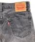 中古・古着 LEVI'S (リーバイス) 505ブラックデニム ブラック サイズ:W33 L30：5000円