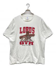 USED（ユーズド）の古着「90s プリントTシャツ Jesus LORD GYM」｜ホワイト