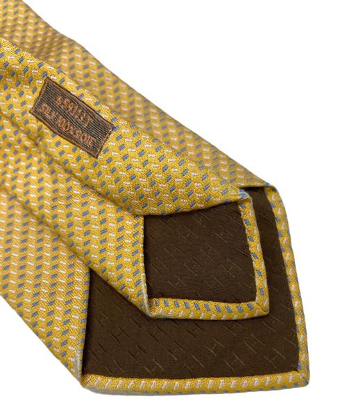 HERMES（エルメス）HERMES (エルメス) ネクタイ イエロー サイズ:なしの古着・服飾アイテム