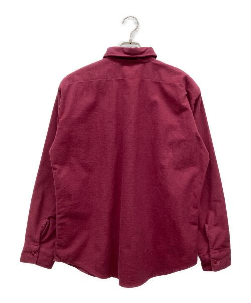 FIVE BROTHER（ファイブブラザー）FIVE BROTHER (ファイブブラザー) シャモアクロスシャツ ボルドー サイズ:Ｌの古着・服飾アイテム