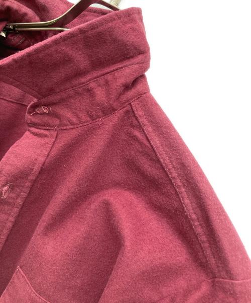 FIVE BROTHER（ファイブブラザー）FIVE BROTHER (ファイブブラザー) シャモアクロスシャツ ボルドー サイズ:Ｌの古着・服飾アイテム