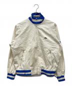 LACOSTEラコステ）の古着「トラックジャケット」｜アイボリー