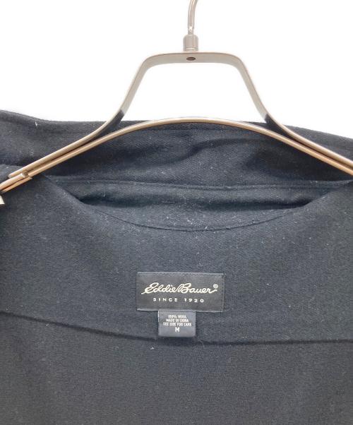Eddie Bauer（エディーバウアー）Eddie Bauer (エディーバウアー) CPOシャツ ブラック サイズ:Mの古着・服飾アイテム