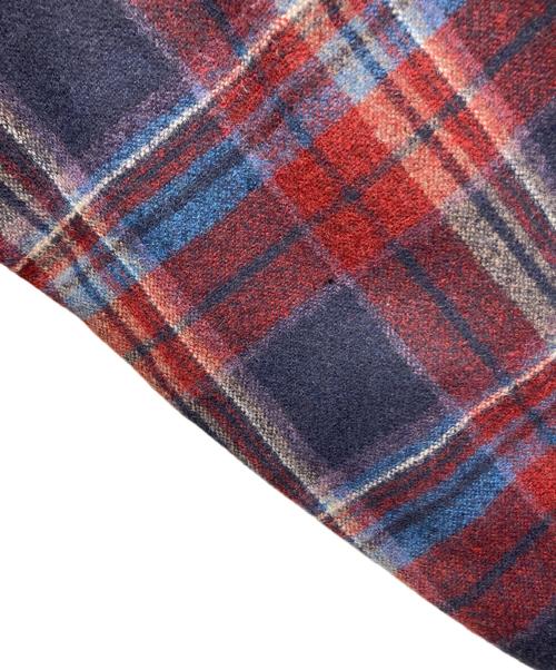 PENDLETON（ペンドルトン）PENDLETON (ペンドルトン) 70s ボードシャツ ネイビー×レッド サイズ:XLの古着・服飾アイテム