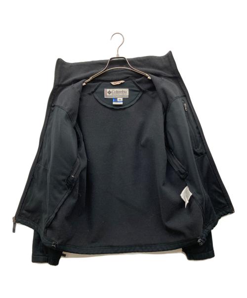 Columbia（コロンビア）Columbia (コロンビア) VERTEXソフトシェルジャケット ブラック サイズ:Mの古着・服飾アイテム
