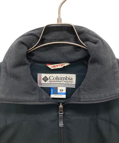 Columbia（コロンビア）Columbia (コロンビア) VERTEXソフトシェルジャケット ブラック サイズ:Mの古着・服飾アイテム
