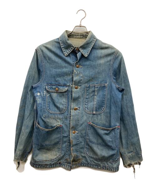 VINTAGE（ヴィンテージ）VINTAGE (ヴィンテージ) カバーオール インディゴ サイズ:38の古着・服飾アイテム
