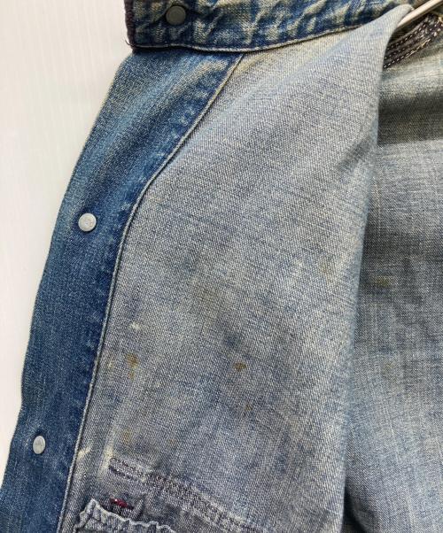 VINTAGE（ヴィンテージ）VINTAGE (ヴィンテージ) カバーオール インディゴ サイズ:38の古着・服飾アイテム