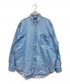 POLO RALPH LAURENポロ・ラルフローレン）の古着「90s デニムシャツ BIG SHIRT」｜インディゴ