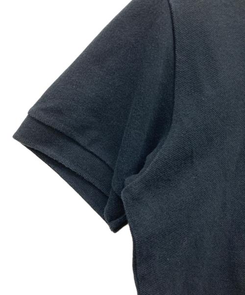 PLAY COMME des GARCONS（プレイコムデギャルソン）PLAY COMME des GARCONS (プレイコムデギャルソン) ワンポイントロゴポロシャツ ブラック サイズ:Mの古着・服飾アイテム