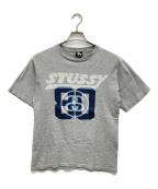 stussyステューシー）の古着「ナンバリングTシャツ SSリンク」｜グレー